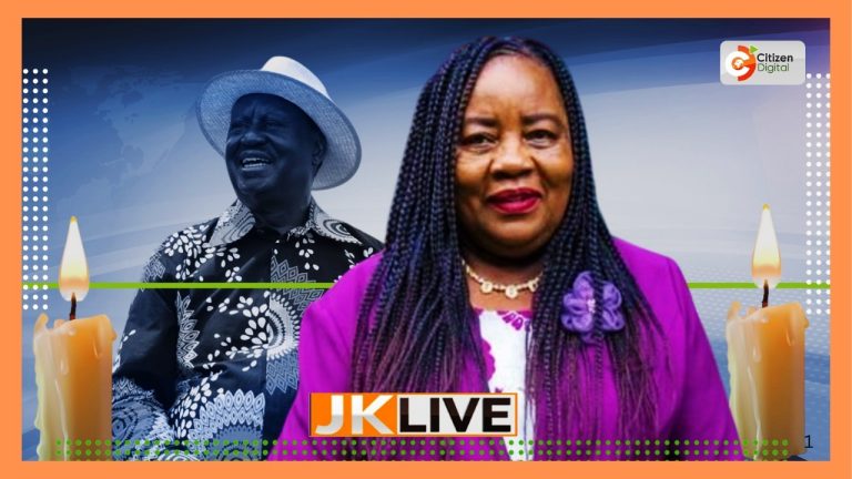 Ida Odinga interviewed for Jeff Koinange Live