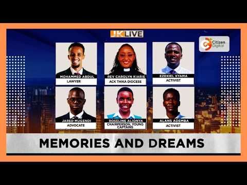 JKL title card: Memories and Dreams: Gen Z, Two Years On