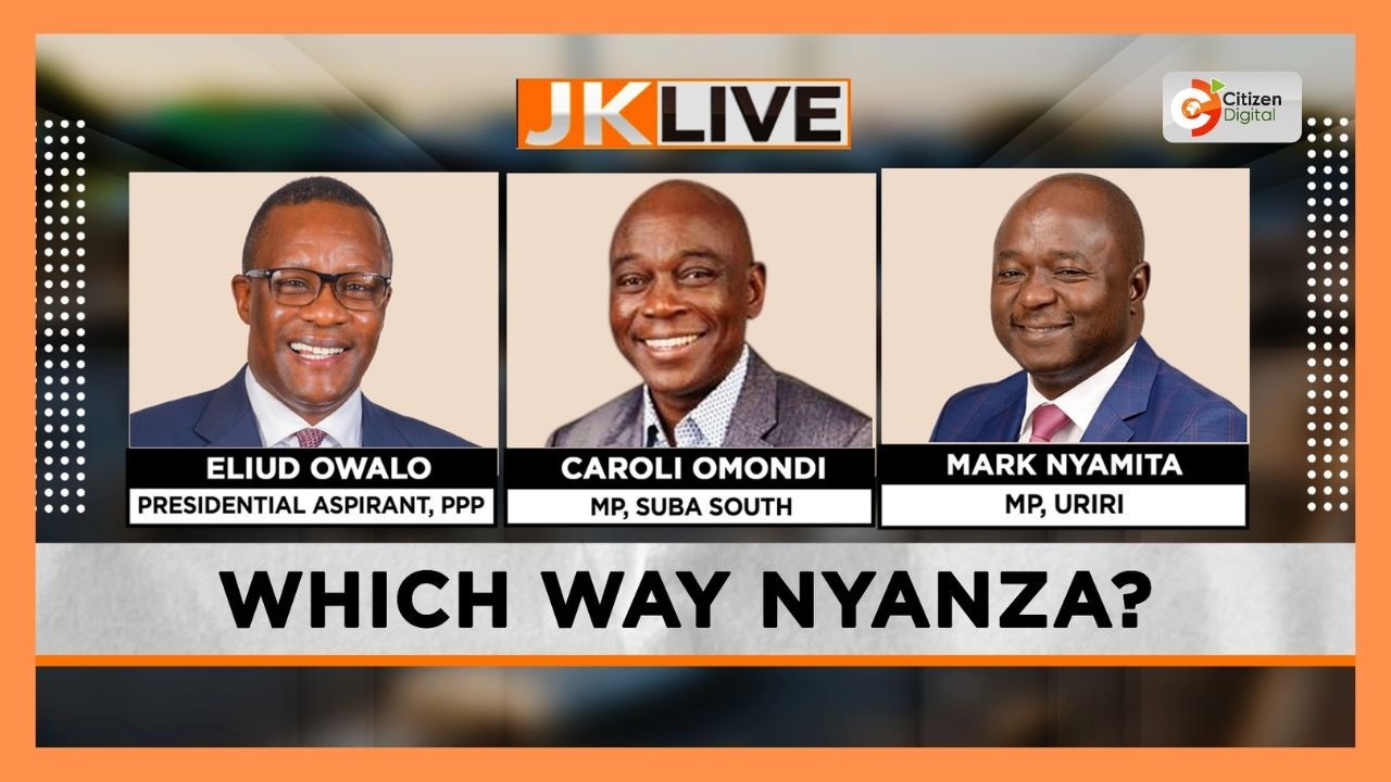 JKL title card: Which Way Nyanza?