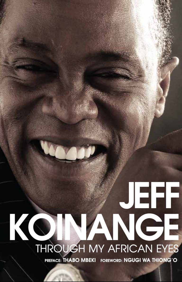 Through My African Eyes by Jeff Koinange, book cover